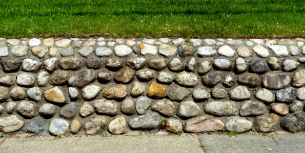 Stone wall - Arlington, MA - DSC02178