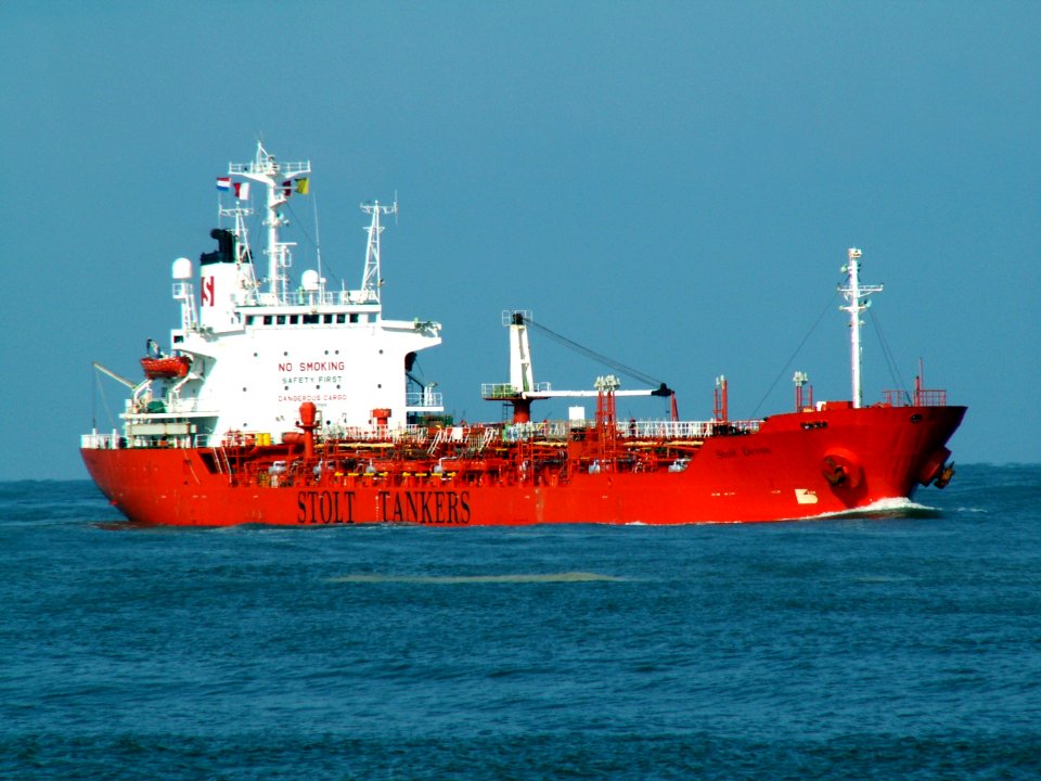 Stolt Devon p1 approaching Port of Rotterdam, Holland 12-Mar-2006