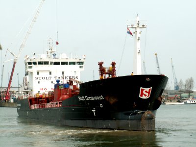 Stolt Cormorant, Botlek harbour, Port of Rotterdam, Holland 23-Apr-2006