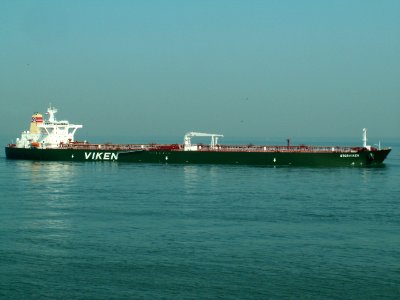 Storviken p4 approaching Port of Rotterdam, Holland 04-May-2006