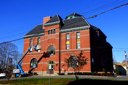 Stoughton Town Hall - Stoughton, Massachusetts - DSC01750 photo