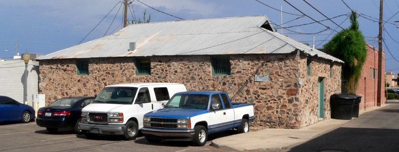 Stone warehouse (119 N Florence, Casa Grande) from W 1 photo