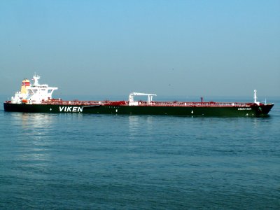Storviken p6 approaching Port of Rotterdam, Holland 04-May-2006