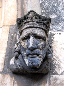 Stone face, York photo