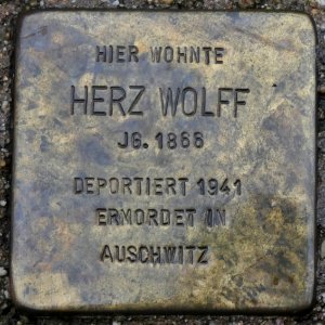 Stolperstein Kirchstraße 10 Südlohn Herz Wolff
