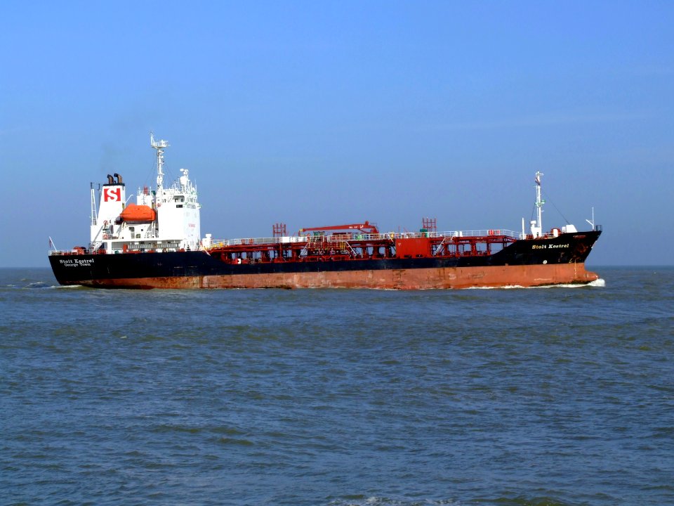 Stolt Kestrel p5 approaching Port of Rotterdam, Holland 08-Mar-2007