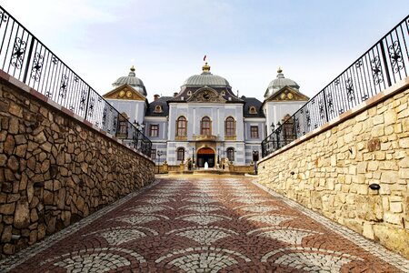 Slovakia reconstructed castle renaissance