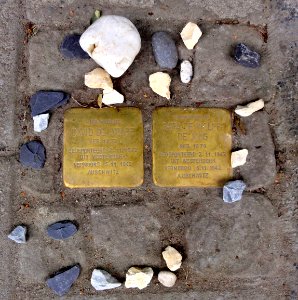Stolpersteine Gouda Zuidelijke Steijnkade1-2