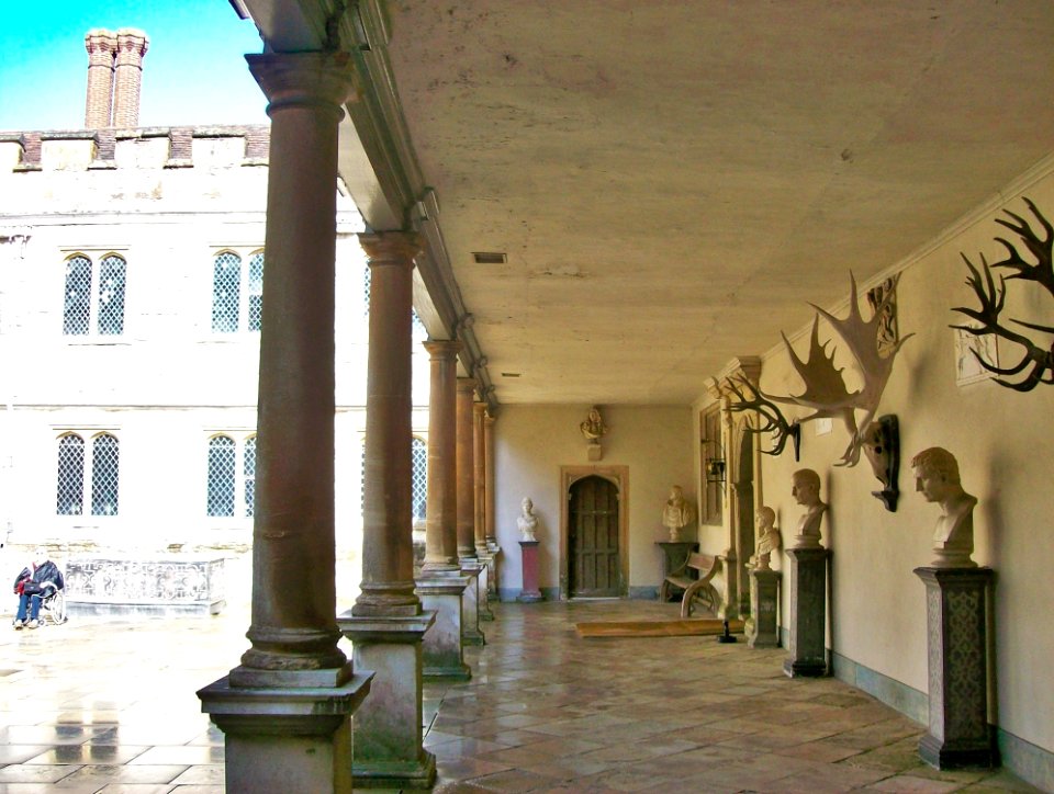 Stone Court, Knole, looking North