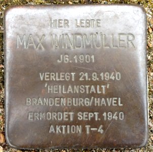 Stolpersteine Rotenburg (Wümme) – Max Windmüller
