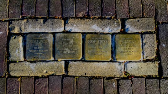 Stolpersteine Zuidland - Ring 2 - 2018