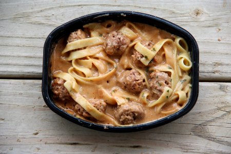 Stouffer's cooked Swedish Meatballs, June 2018 photo