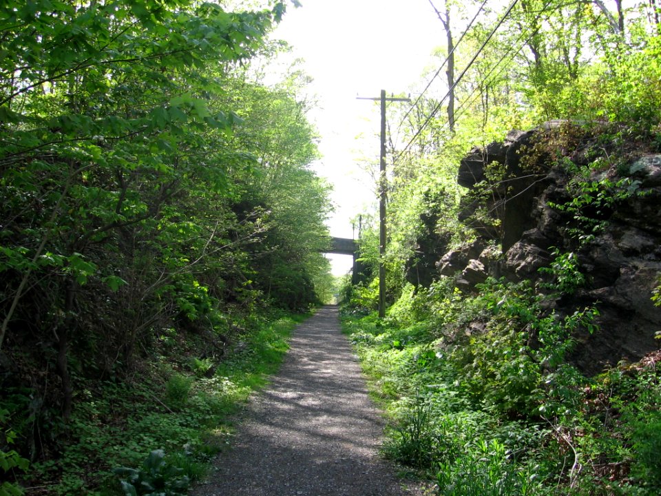 Stone cut Branford Trolley Trail 191
