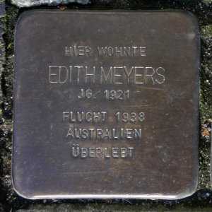 Stolperstein Dufkampstraße 33 Stadtlohn Edith Meyers