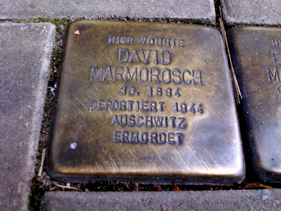 Stolperstein David Marmorosch