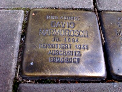 Stolperstein David Marmorosch