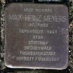 Stolperstein Dufkampstraße 33 Stadtlohn Max Hans Meyers