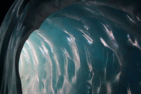 Ice cave ice glacier photo