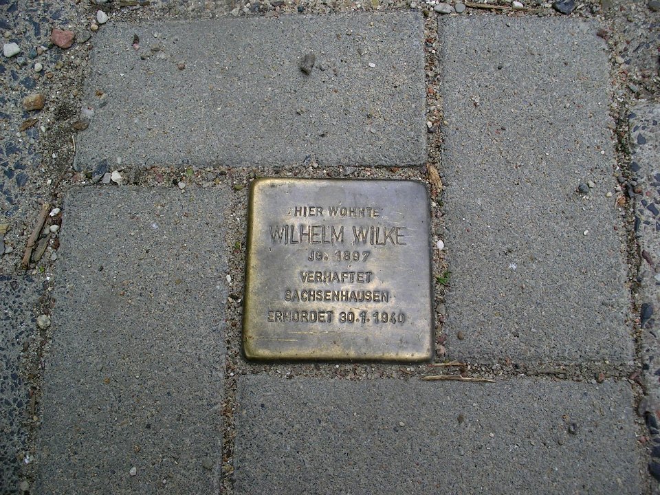 Stolperstein Kiel Wilke