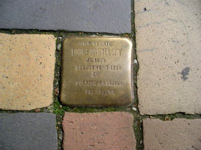 Stolperstein Flensburg Wartelsky