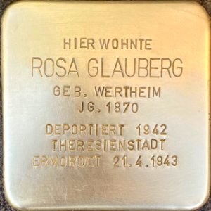 Stolperstein Rosa Glauberg