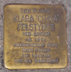 Stolperstein Quergasse 2, Waltershausen