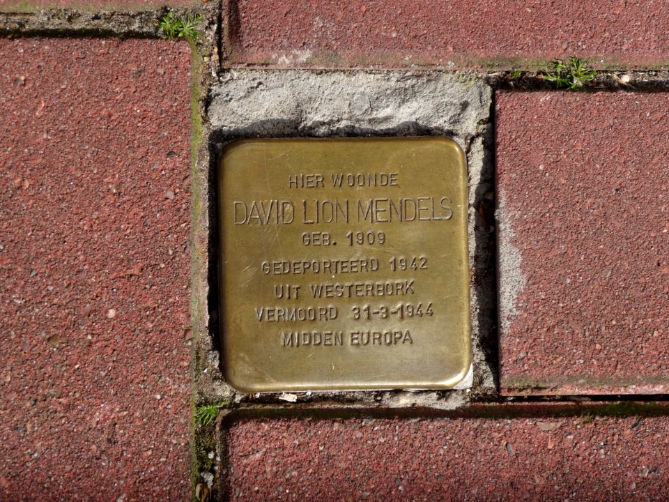 Stolperstein Oranjestraat 6, Almelo