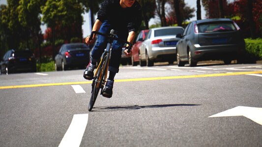 Fixed gear sport bike