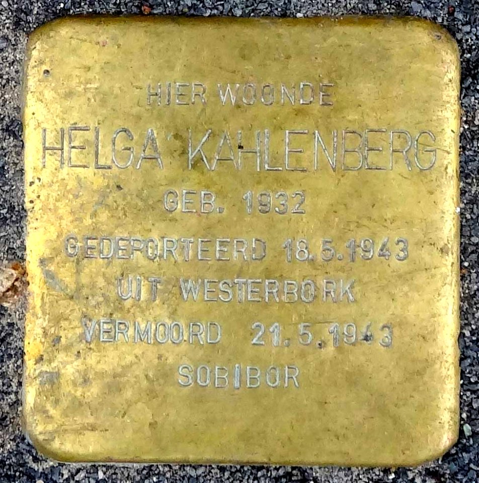 Stolpersteine Hoge Gouwe99 (detail4)