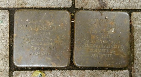 Stolpersteine Hannover Isaak Josef Basia Klein
