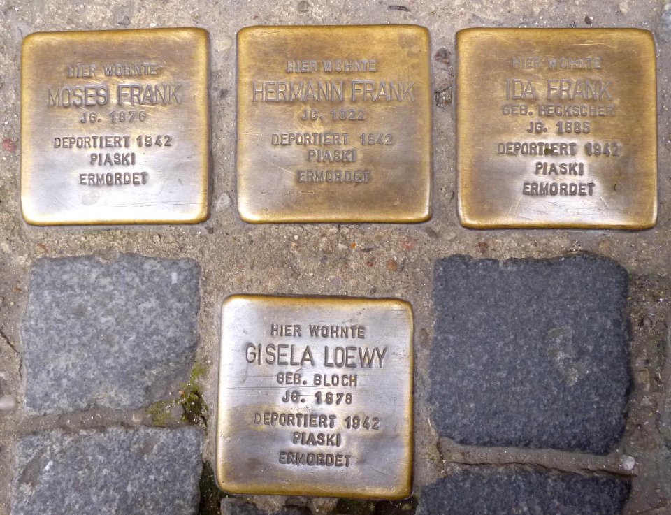 Stolpersteine Regensburg Frank Loewy
