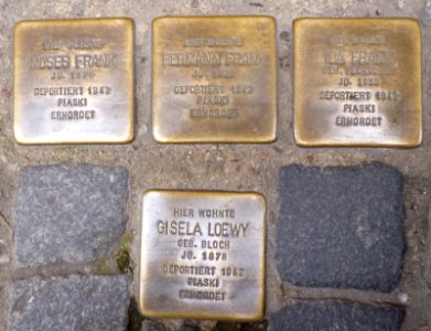 Stolpersteine Regensburg Frank Loewy