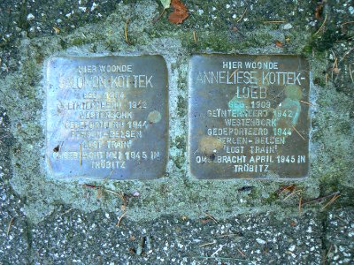 Stolpersteine Haren Emmalaan 22