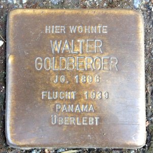 Stolpersteine Bremerhaven – Walter Goldberger