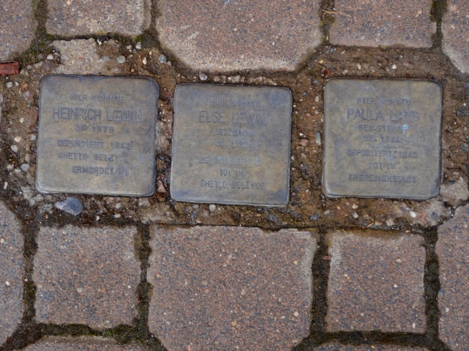 Stolpersteine Waltershäuser Straße 36, Gotha