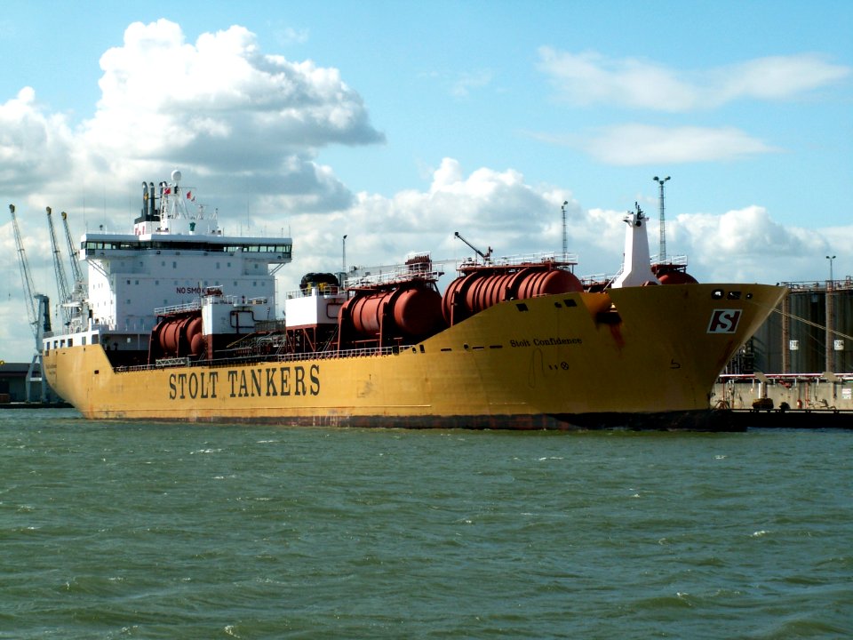 Stolt Confidence IMO 9102071 at Antwerp, Belgium 16-Sep-2005