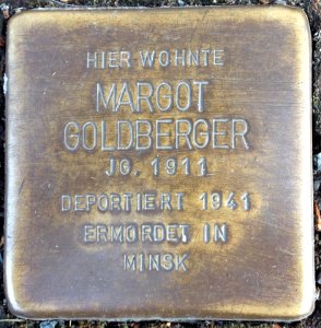 Stolpersteine Bremerhaven – Margot Goldberger