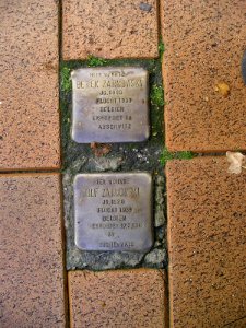 Stolpersteine Schleswig Michaelisstraße 27 Berek und Wolf Zarnowski