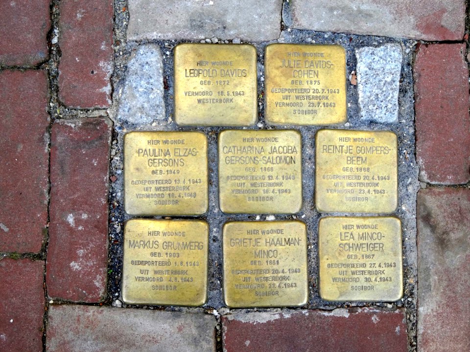 Stolpersteine Gouda Oosthaven31 2