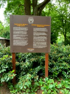 Stoffeler Friedhof, Niederländisches Ehrenfeld, Tafel