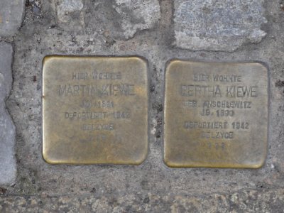 Stolpersteine Zwätzengasse 14, Jena