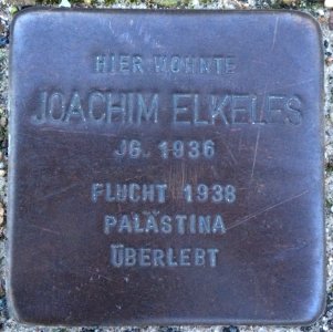 Stolpersteine Bremerhaven – Joachim Elkeles