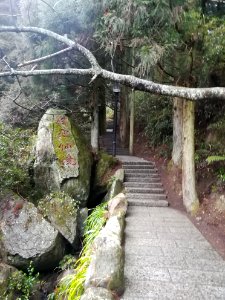 Stone footpath in Mount Heng (Hunan)