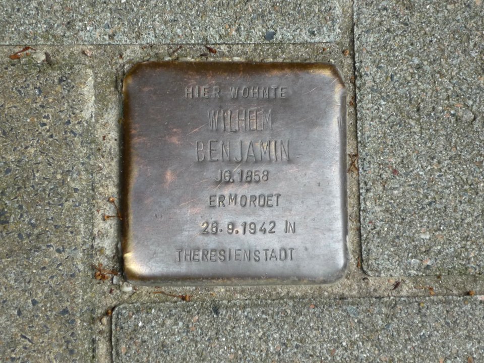 Stolperstein Friedrichstadt Benjamin