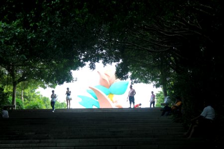Stone staircases of Shenzhen International Garden and Flower Expo Park4