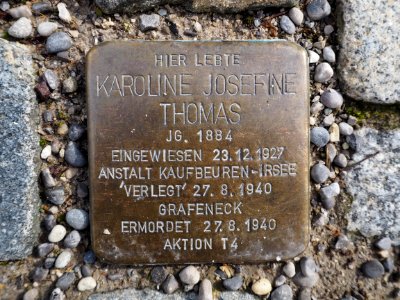 Stolperstein Irsee