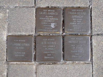 Stolpersteine Arnstadt Ried 10