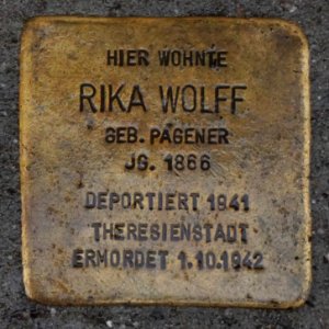 Stolperstein Kirchstraße 6 Südlohn Rika Wolff