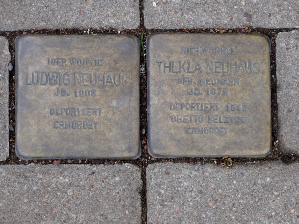 Stolperstein Johannesstraße 2, Gotha