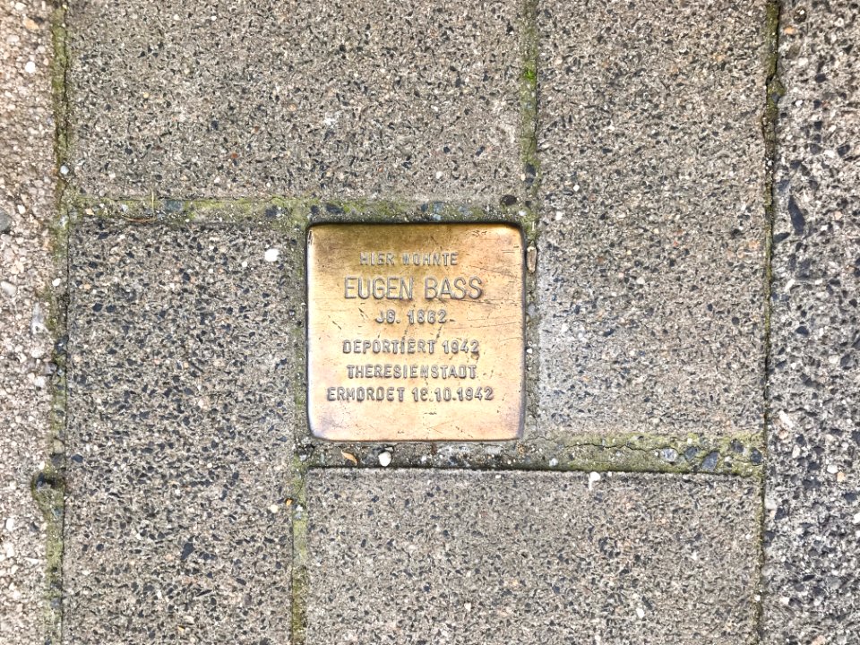 Stolperstein Eugen Bass, Luisenstraße Görlitz